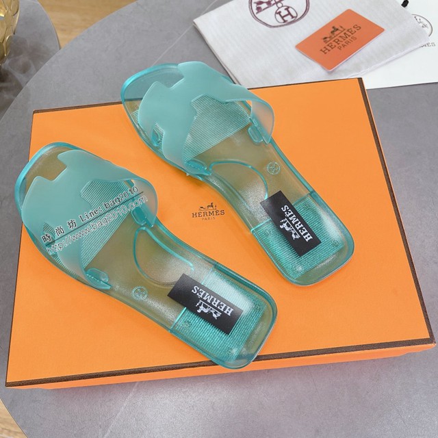 Hermes愛馬仕2022最新款沙灘果凍H拖 愛馬仕2022年櫥窗推薦最新款 夏款Aloha涼鞋 dx3430